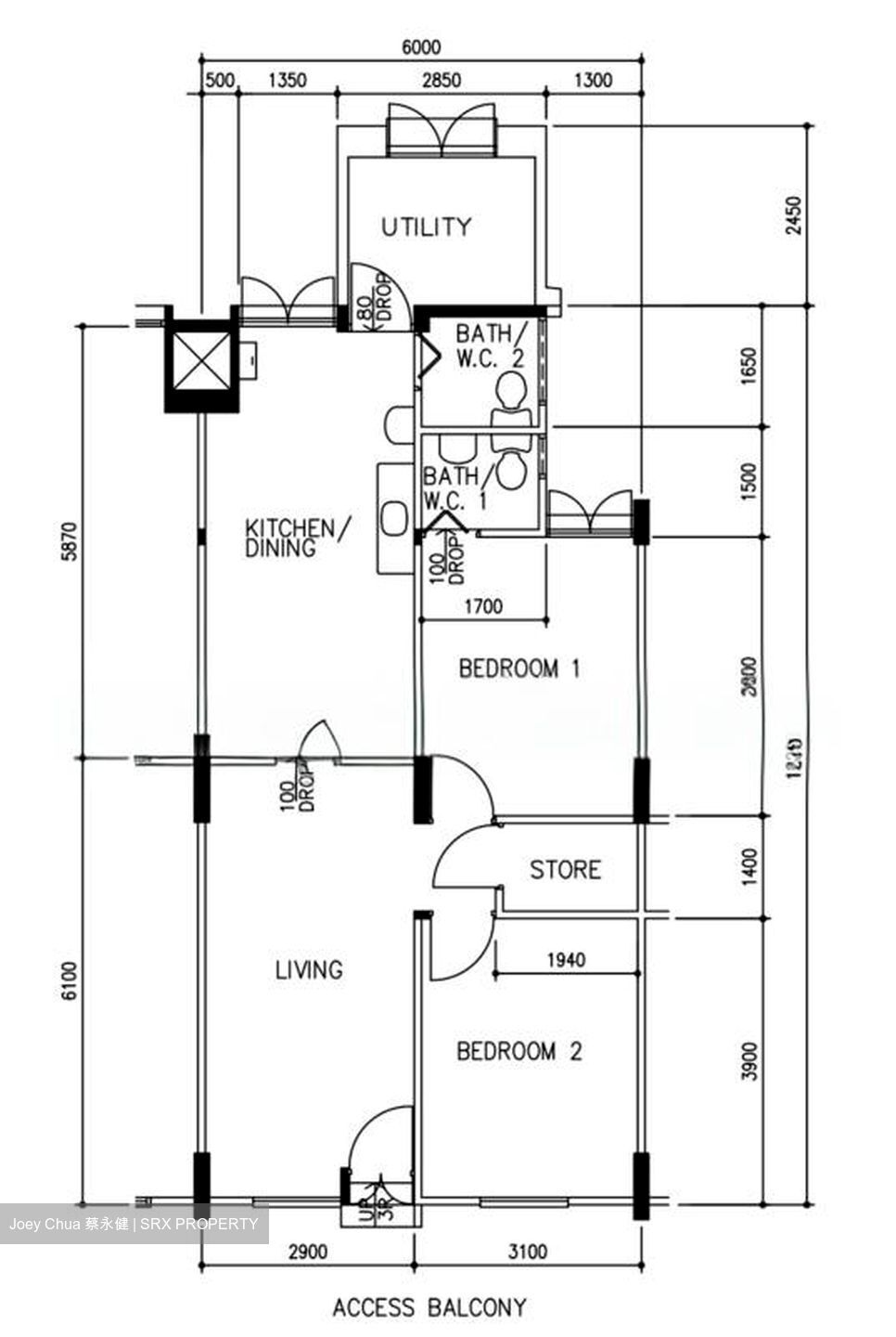 Blk 24 New Upper Changi Road (Bedok), HDB 3 Rooms #510798381